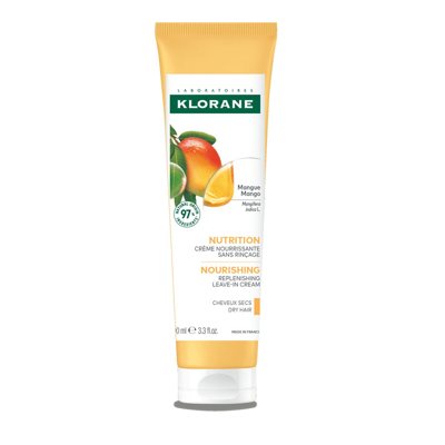 KLORANE, plaukų kremas su mango sviestu, 100 ml