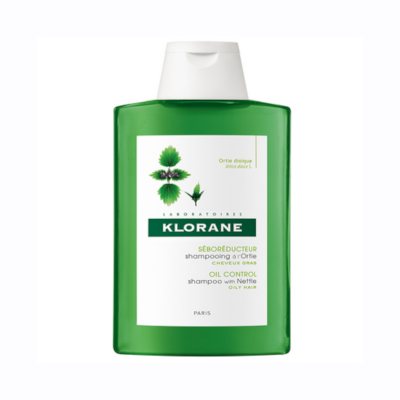 KLORANE šampūnas riebiems plaukams su dilgėlių ekstraktu Nettle, 200 ml