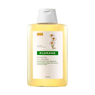 KLORANE šampūnas su ramunėlių ekstraktu šviesiems plaukams CHAMOMILE, 200 ml
