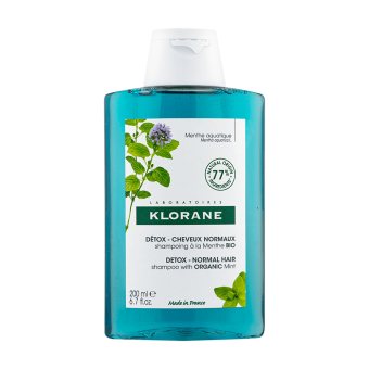 KLORANE valomasis šampūnas ANTI-POLLUTION, 200 ml