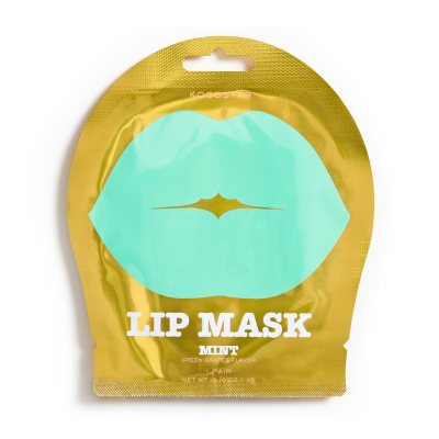 KOCOSTAR drėkinamoji kaukė lūpoms su žalios arbatos ekstraktu LIP MINT GRAPE, 3 g