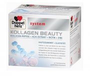 Kolagenas DOPPELHERZ SYSTEM KOLLAGEN BEAUTY, 30 vnt., 25 ml