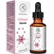 Kolageno serumas veidui ir kaklui AROMATIKA COLLAGEN SERUM, 30 ml