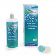 Kontaktinių lęšių priežiūros tirpalas SOLO CARE AQUA, 360 ml