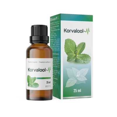 KORVALOOL-M, tirpalas, ., 25 ml