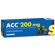 Kosuliui ACC 200 mg, 20 šnypščiųjų tablečių