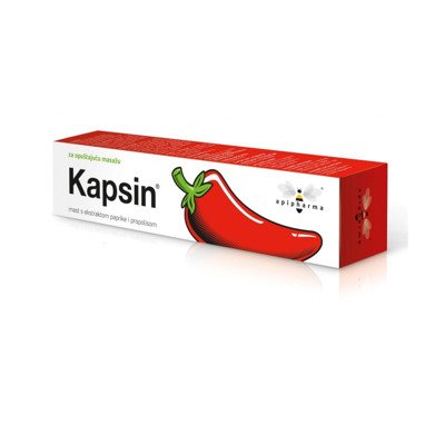 KАPSIN tepalas su Kajeno pipirų ekstraktu ir propoliu, 60 g