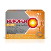 Kramtomosios minkštosios kapsulės nuo skausmo NUROFEN ORANGE 100 mg, 12 vnt