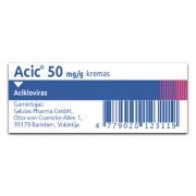 Kremas nuo pūslelinės ACIC 50 mg/g, 2 g