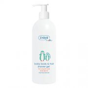 Kūno ir plaukų dušo želė ZIAJA BABY, 400 ml