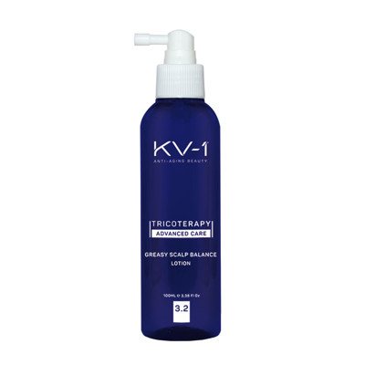 KV-1 GREASY SCALP BALANCE 3.2, losjonas riebiai galvos odai, 100 ml