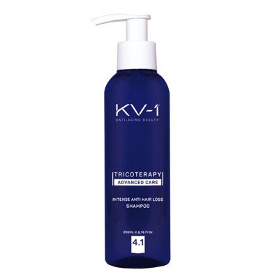 KV-1 INTENSE ANTI HAIR LOSS 4.1, šampūnas nuo intensyvaus plaukų slinkimo, 200 ml