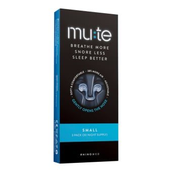 Kvėpavimą per nosį palengvinanti priemonė MUTE SMALL, 3 vnt