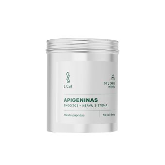 L CELL Apigeninas, milteliai, 30 g