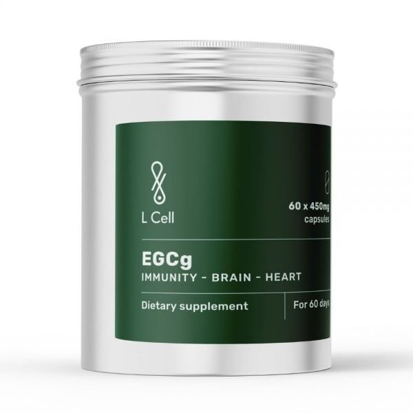 L CELL maisto papildas EGCG 450 mg, 60 kaps.