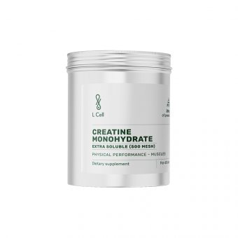L CELL Ultra tirpus Kreatino monohidratas (500 mesh), 300 g