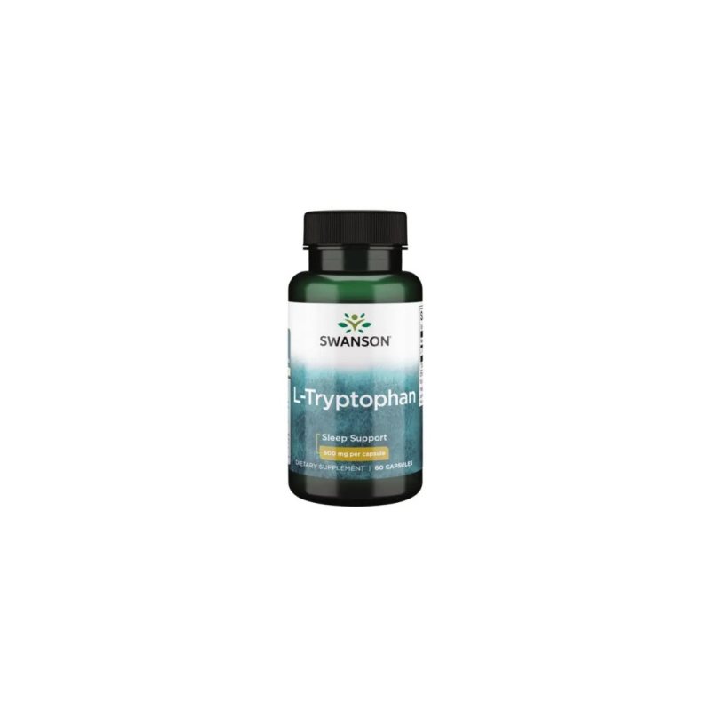 L-TRIPTOFANAS (Tryptophan) 500mg kaps. N60
