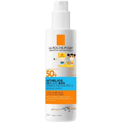 LA ROCHE-POSAY ANTHELIOS UVMUNE 400 DERMO-PEDIATRICS, purškiklis vaikams, SPF50+, 200 ml