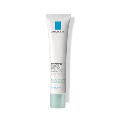 LA ROCHE-POSAY HYDRAPHASE HA UV RICH, veido kremas normaliai ir sausai odai, SPF 25, 40 ml