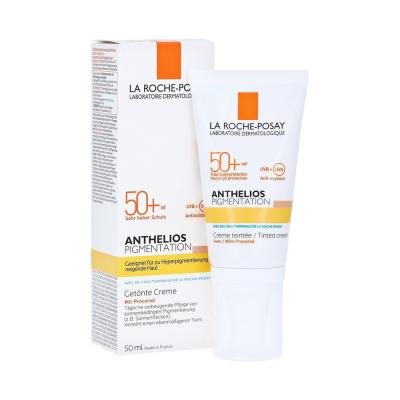 LA ROCHE-POSAY kremas su atspalviu ANTHELIOS ANTI-PIGMENTATION, SPF 50+, 50 ml