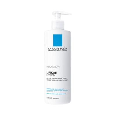 LA ROCHE-POSAY kūno pienelis sausai odai LIPIKAR LAIT, 400 ml