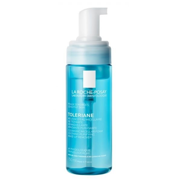LA ROCHE-POSAY TOLERIANE valomosios putos jautriai odai, 150 ml