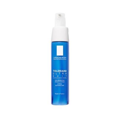 LA ROCHE-POSAY veido ir akių naktinis kremas TOLERIANE ULTRA, 40 ml