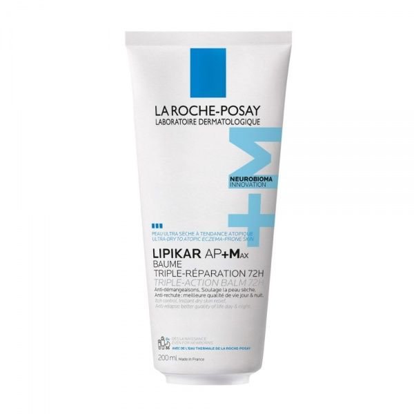 LA ROCHE-POSAY veido ir kūno balzamas LIPIKAR BAUME AP+MAX, eko pakuotė, 200 ml