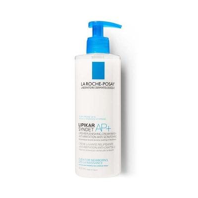 LA ROCHE-POSAY veido ir kūno prausiklis, nuo 0 mėn., LIPIKAR SYNDET, 400 ml