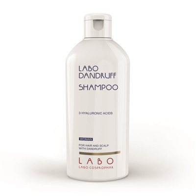 LABO DANDRUFF, šampūnas nuo pleiskanų su 3 hialurono rūgštimis, moterims, 200 ml