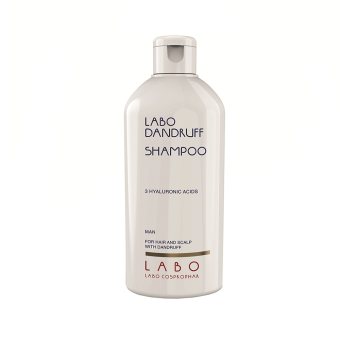 LABO DANDRUFF šampūnas su 3 hialurono rūgštimis nuo pleiskanų vyrams, 200 ml