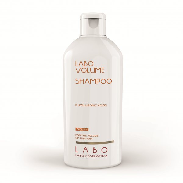 LABO šampūnas su 3 hialurono rūgštimis moterims VOLUME, 200 ml