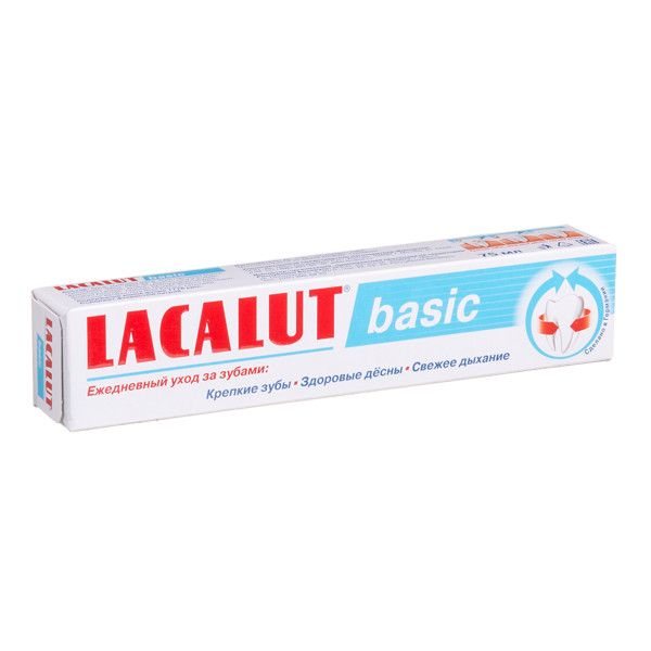 LACALUT BASIC, dantų pasta, 75 ml
