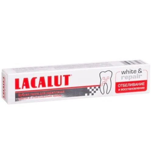 LACALUT WHITE & REPAIR, dantų pasta, 75 ml