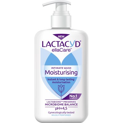 LACTACYD, drėkinantis intymios higienos prausiklis, švelniai parfumuotas, 200 ml