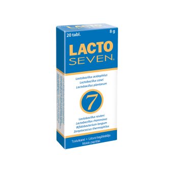 LACTO SEVEN, nuo ., 20 tablečių, 3 m