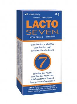 LACTO SEVEN tabletės N20