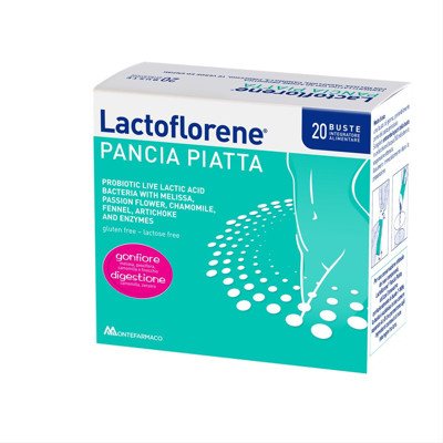 LACTOFLORENE PANCIA PIATTA, 20 paketėlių