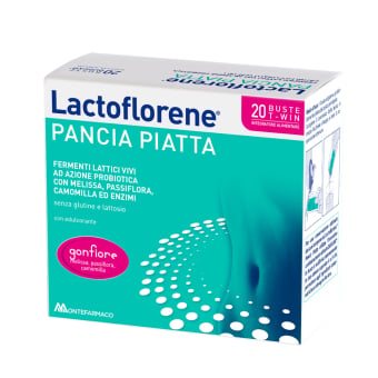 LACTOFLORENE PANCIA PIATTA, 20 vnt