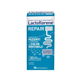 Lactoflorene® Repair IBS – probiotinis kompleksas žarnyno veiklai, 30 kapsulių
