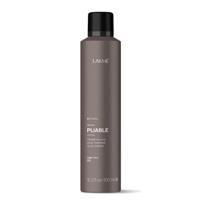 Lakme Lanksčios fiksacijos plaukų lakas K.FINISH PLIABLE, LAK46033, 300 ml