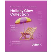 Lakštinių kaukių rinkinys AIMX HOLIDAY GLOW COLLECTION, 4 vnt