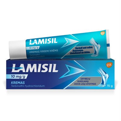 LAMISIL, 1 %, kremas, 15 g