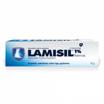 LAMISIL 10 mg/g kremas N1, 15 g