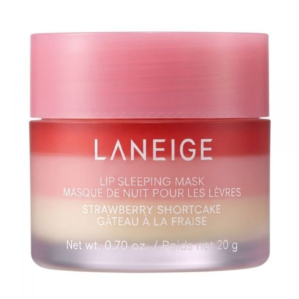 LANEIGE naktinė lūpų kaukė LIP SLEEPING MASK STRAWBERRY SHORTCAKE, 20 g