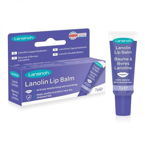 Lansinoh lanolino lūpų balzamas, 7 g