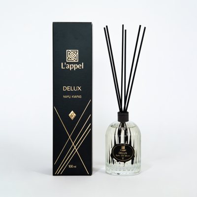 L'appel namų kvapas su lazdelėmis "Delux", 100 ml