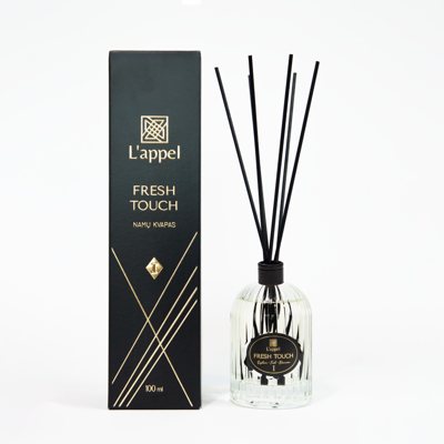 L'appel namų kvapas su lazdelėmis "Fresh touch", 100 ml