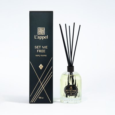 L'appel namų kvapas su lazdelėmis "Set me free", 100 ml