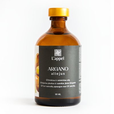 LAPPEL, Šalto spaudimo argano aliejus, 110 ml